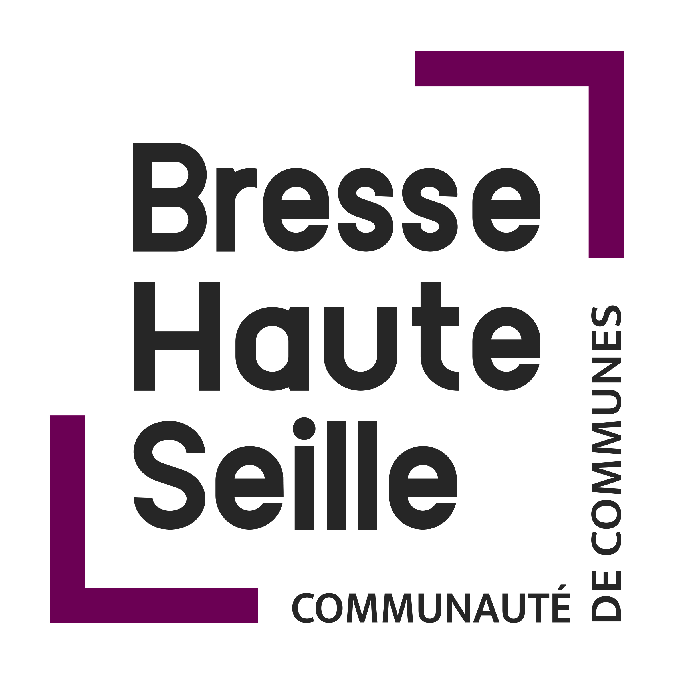 Logo Communauté de communes Bresse HauteSeille Collectif de l'autre moitié Logo Communauté de communes Bresse HauteSeille Collectif de l'autre moitié